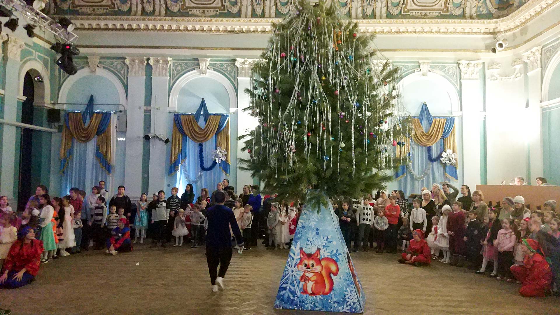 Новогодняя елка во дворце творчества им. Табакова